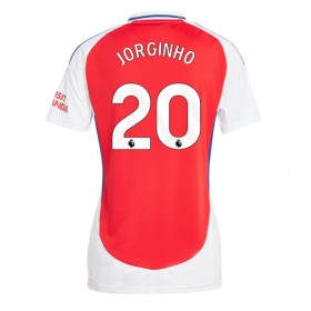 Dámské fotbalový oblečení Arsenal Jorginho Frello #20 Domácí košile 2024-25 Krátkým Rukávem